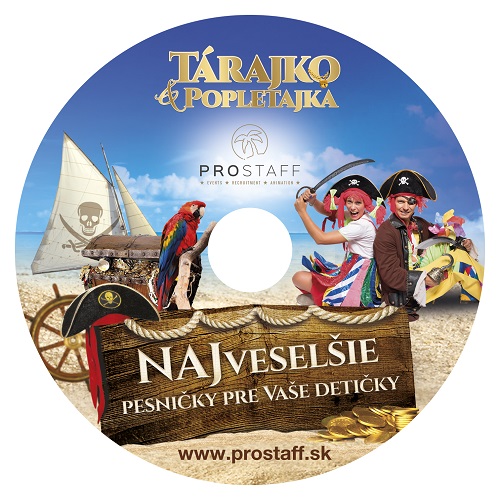 E-shop Tárajko a Popletajka (Najveselšie pesničky pre vaše detičky CD- Image)